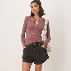 NWT Free People Danni High Rise Shorts size small